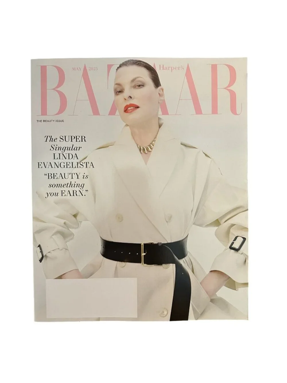 Harper Bazaar Magazine May 2025 Linda Evangelista The Beauty Issue
